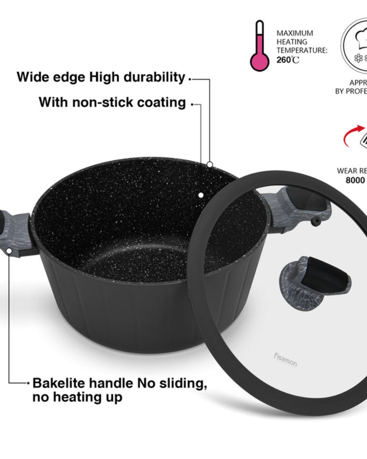 طقم ملاعق ومقلبات من الألومنيوم من فيسمان ستيلا، 11 قطعة