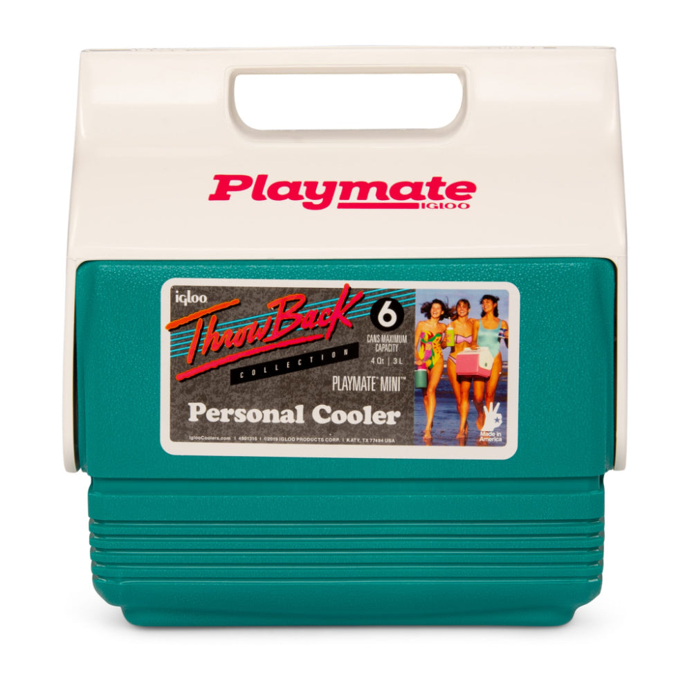 إيجلو - ثلاجة ريترو بلاي ميت ميني سعة 4 كوارت - لون اليشم