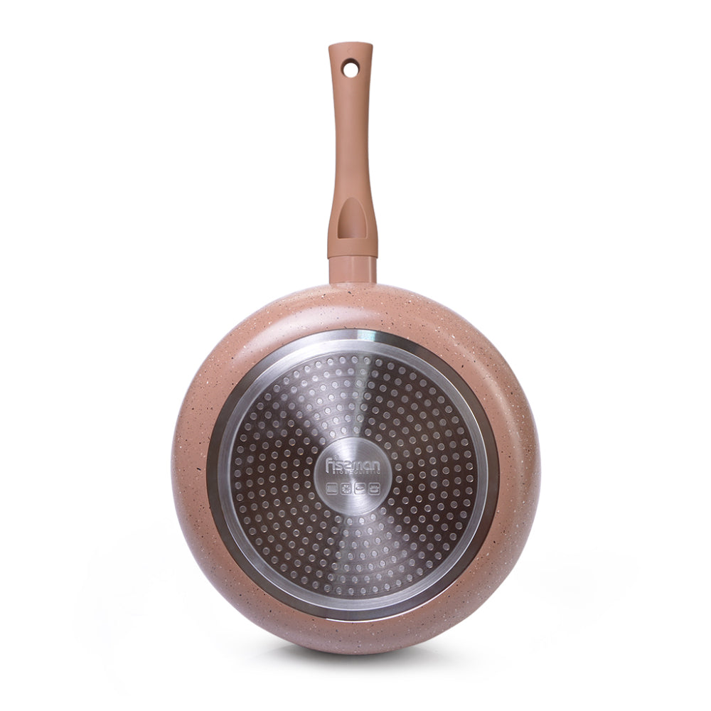 مقلاة فيسمان العميقة 28 سم سلسلة لاتيه مع قاعدة حثية وطلاء غير لاصق