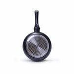 مقلاة فيسمان 20 سم من الألومنيوم ومطلية بطبقة TouchStone مع قاعدة حثية سلسلة Promo باللون الأسود