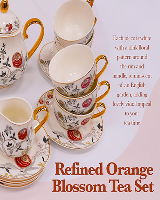 طقم شاي إيفا سولو دائري مكون من 31 قطعة 