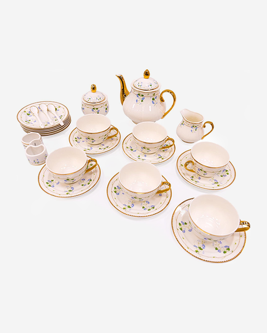 طقم شاي إيفا سولو DS-23C098 دائري مكون من 31 قطعة 