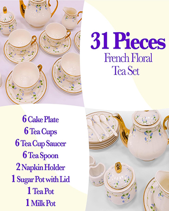 Eva Solo DS-23C098  31Pc Round Tea Set