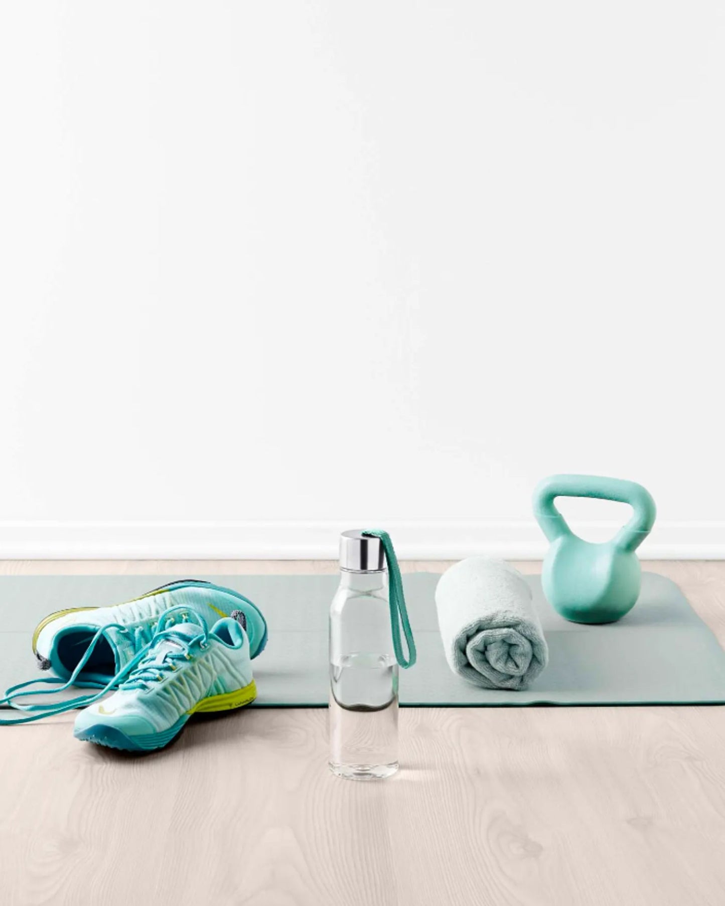 زجاجة شرب إيفا سولو 503025 سعة 0.5 لتر، لون رمادي غامق