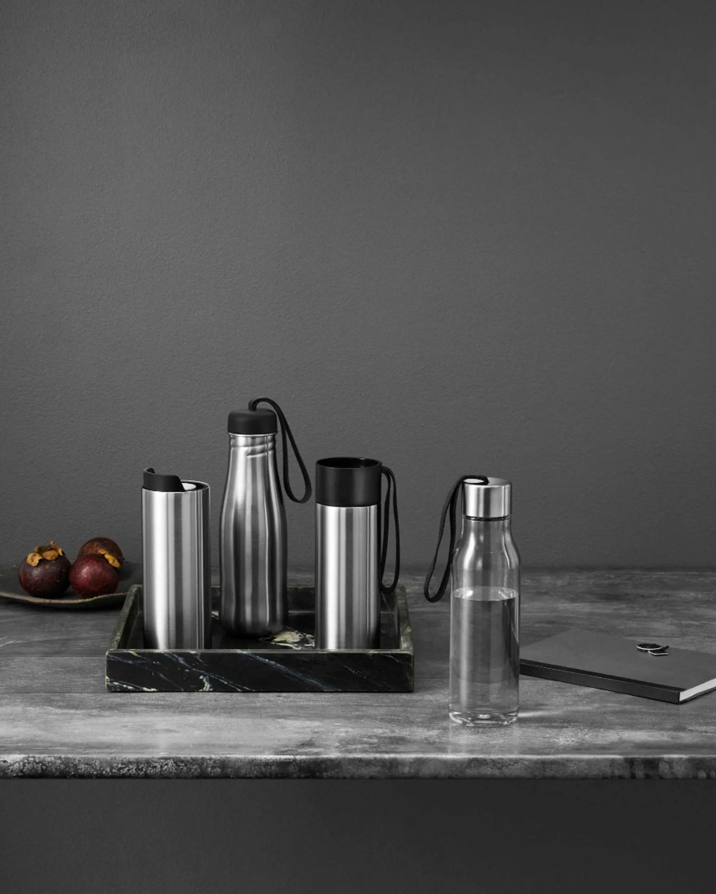 زجاجة إيفا سولو 505020 أكتيف للمشروبات، سعة 0.7 لتر، لون أسود