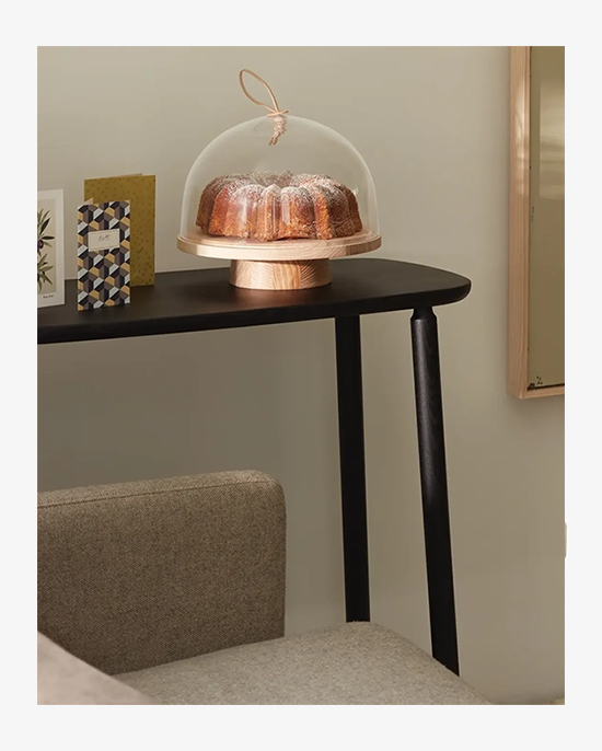 LSA Ivalo Clear Ash Stand & Dome