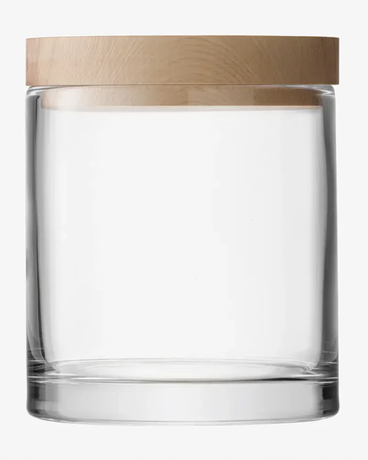 LSA Lotta Container Clear & Ash Lid