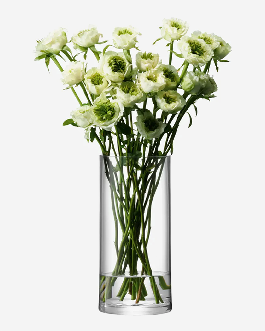 LSA Column Clear Vase 28cm