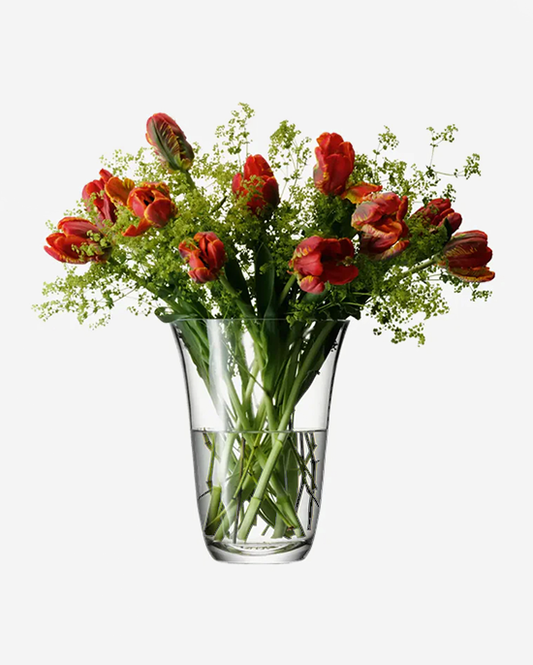 LSA Flower Open Bouquet Vase Clear