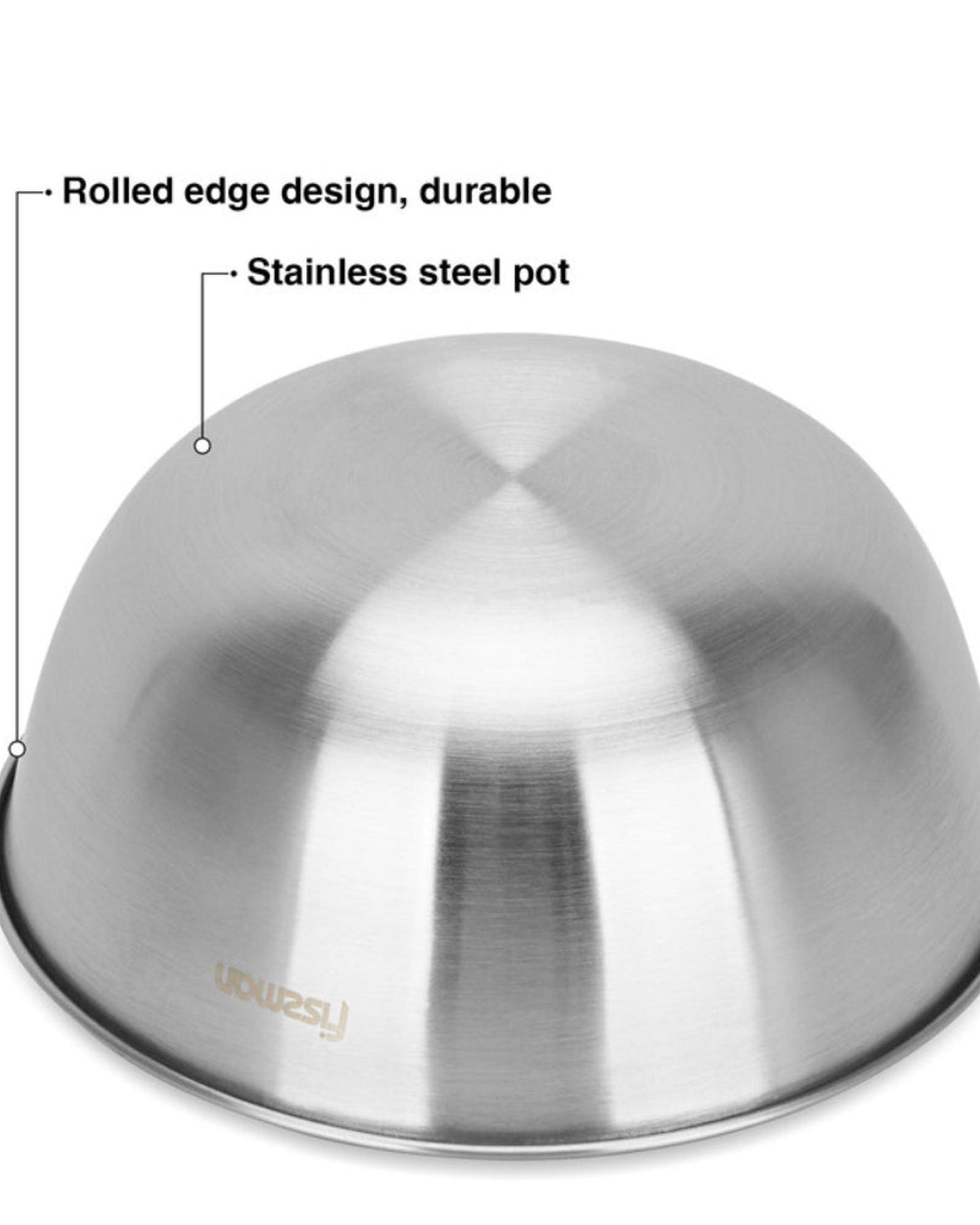 وعاء خلط فيسمان سعة 1.8 لتر