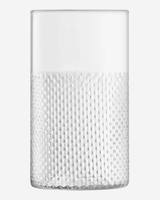 LSA Wicker Vase/Lantern Clear