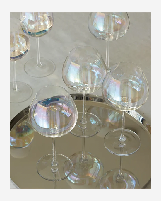 LSA Pearl Mother of Pearl Red Wine Glass 460ml