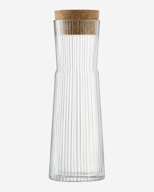 LSA Gio Carafe & Cork Stopper 1.35L Clear