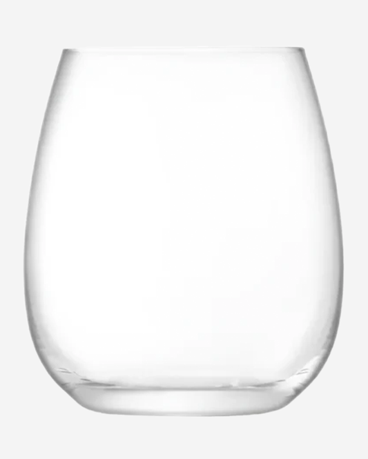 LSA Wine Stemless Red Wine Glass 530ml Clear x4