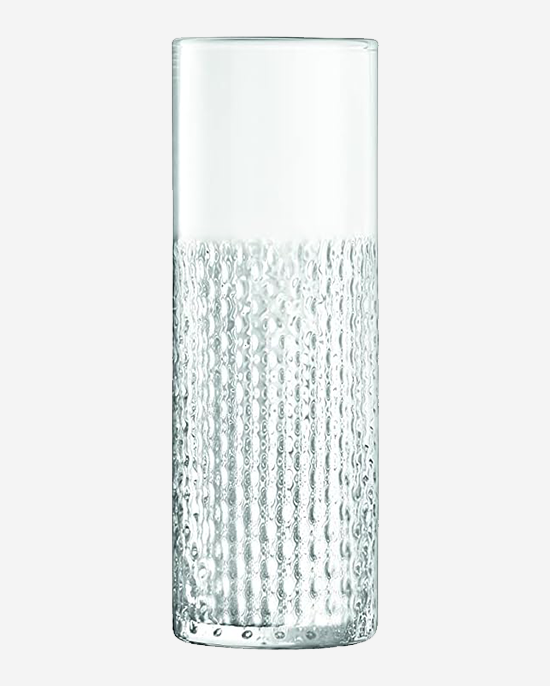 LSA Clear Wicker Vase H20cm