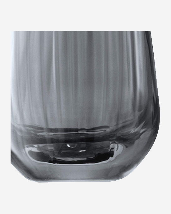 LSA Sheer Zinc Vase H18cm
