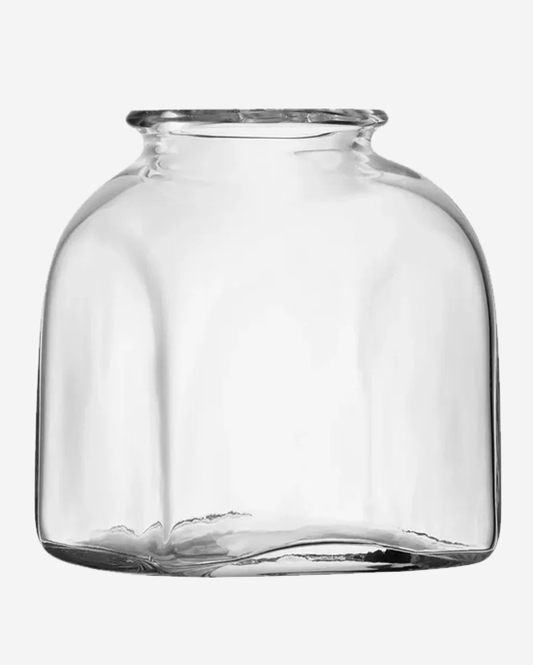 LSA Umberto Vase H24cm Clear