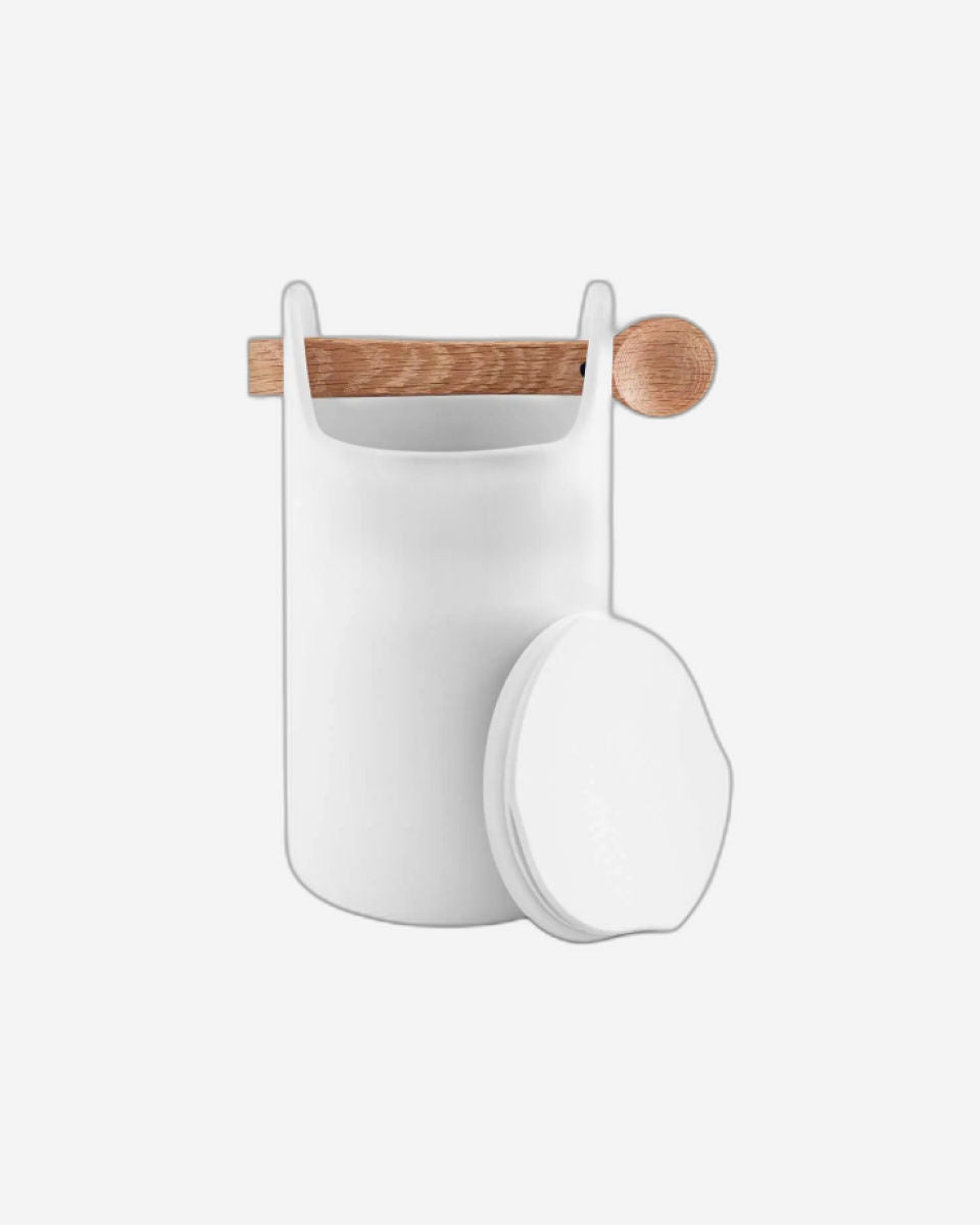 صندوق أدوات إيفا سولو 520427 مع ملعقة H2O أبيض