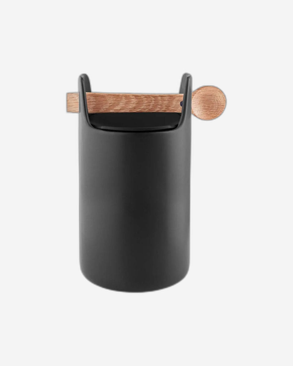 صندوق أدوات إيفا سولو 520429 مع ملعقة H2O أسود