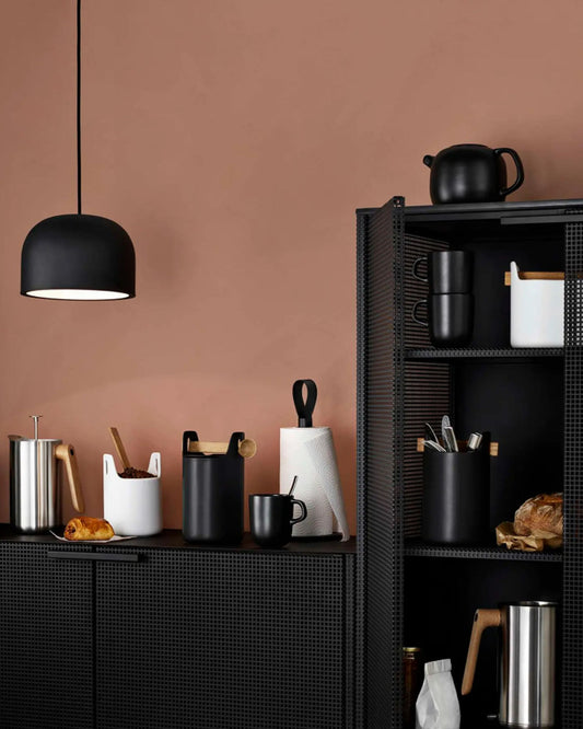 صندوق أدوات إيفا سولو 520429 مع ملعقة H2O أسود