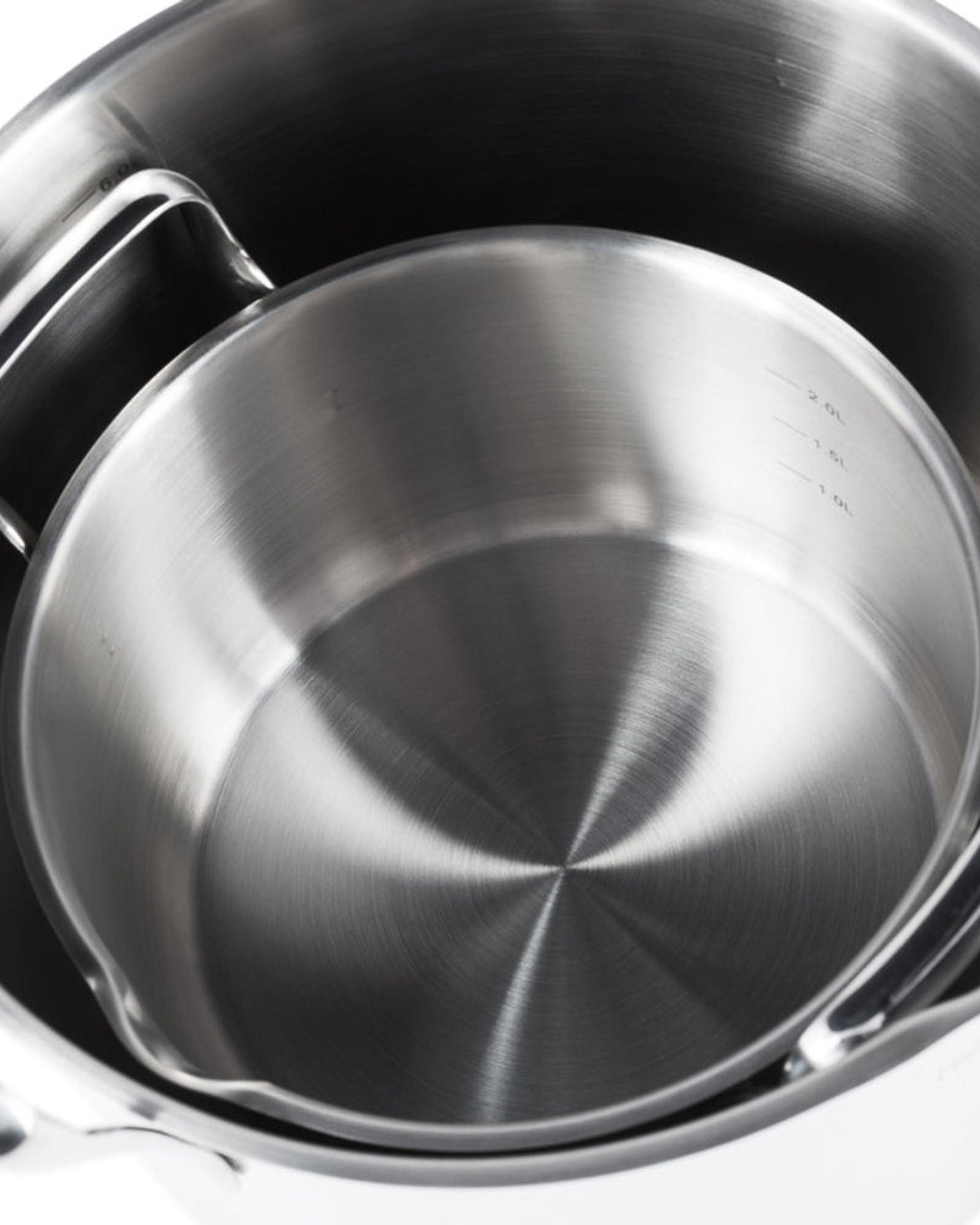 مجموعة أواني الطهي فيسمان فابيا، 4 قطع (الأواني: 2.5 لتر/18 سم؛ 6.2 لتر/24 سم؛ الأغطية 18/24 سم)