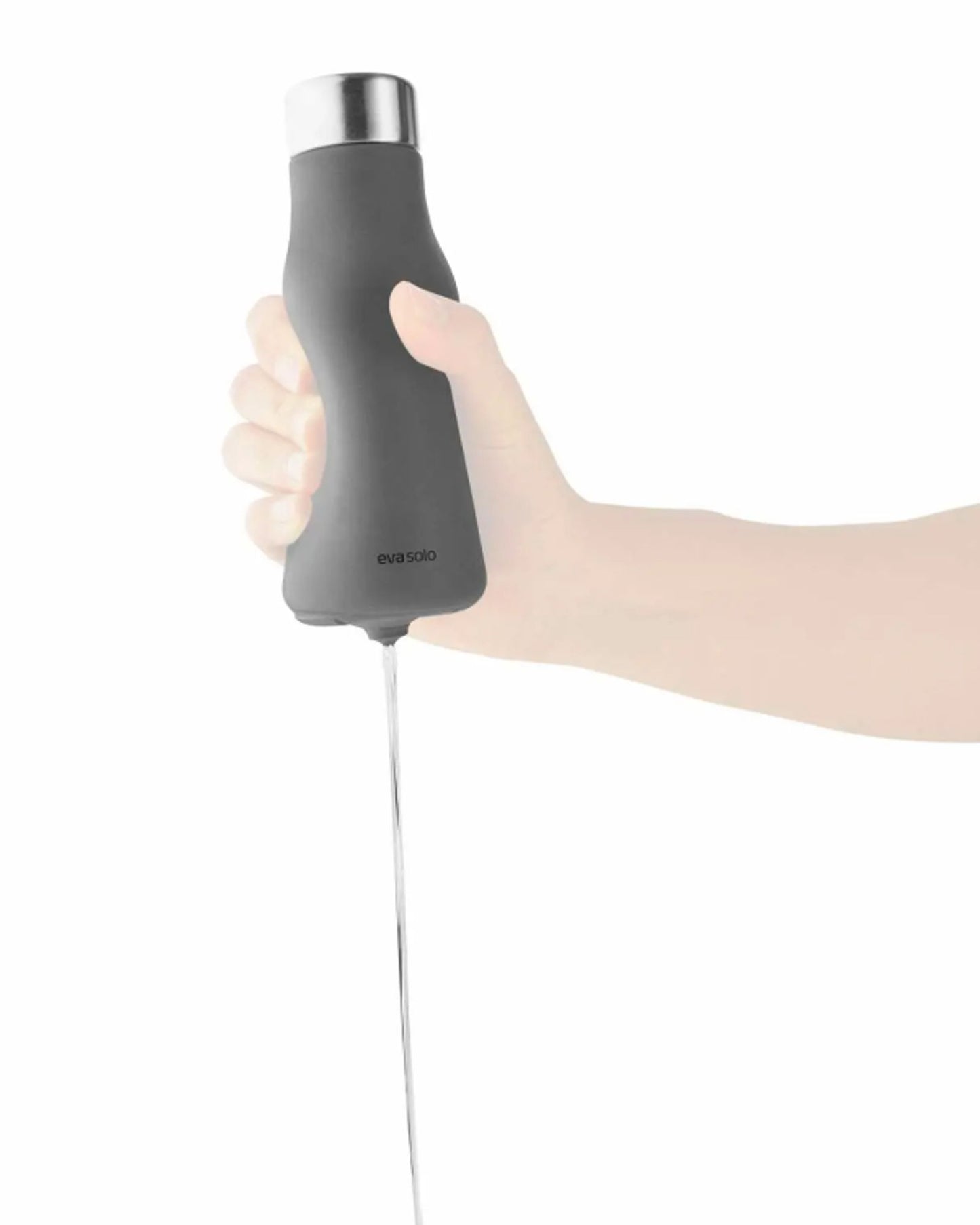 موزع صابون إيفا سولو 530682، لون رمادي فاتح