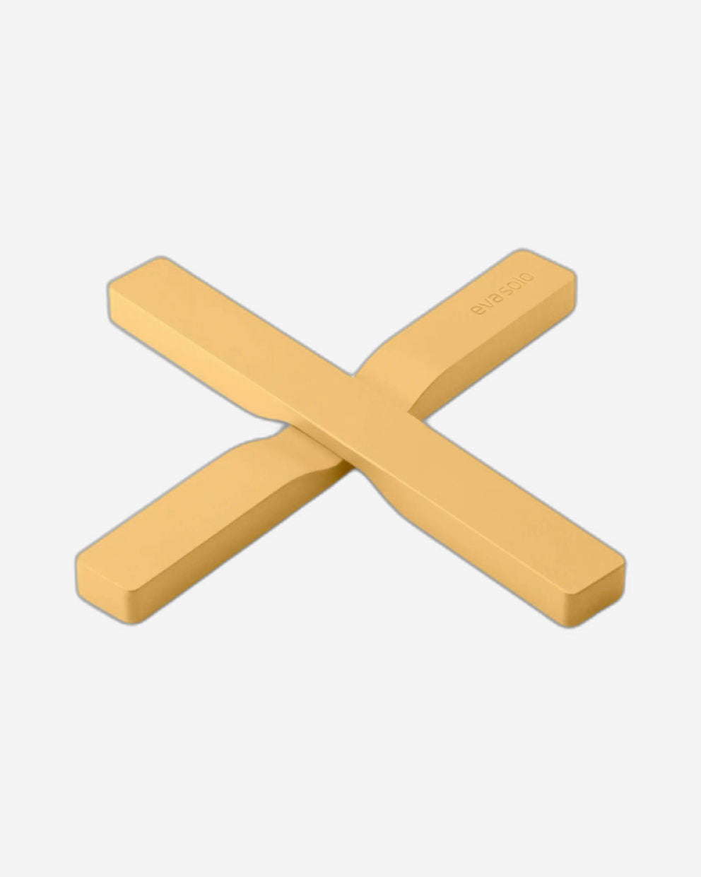 إيفا سولو 530765 2 حامل مغناطيسي للأواني الساخنة بلون الرمل الذهبي