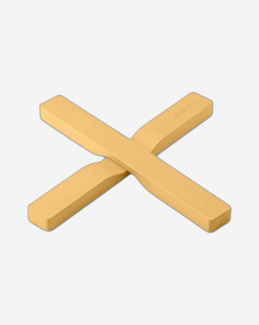 إيفا سولو 530765 2 حامل مغناطيسي للأواني الساخنة بلون الرمل الذهبي