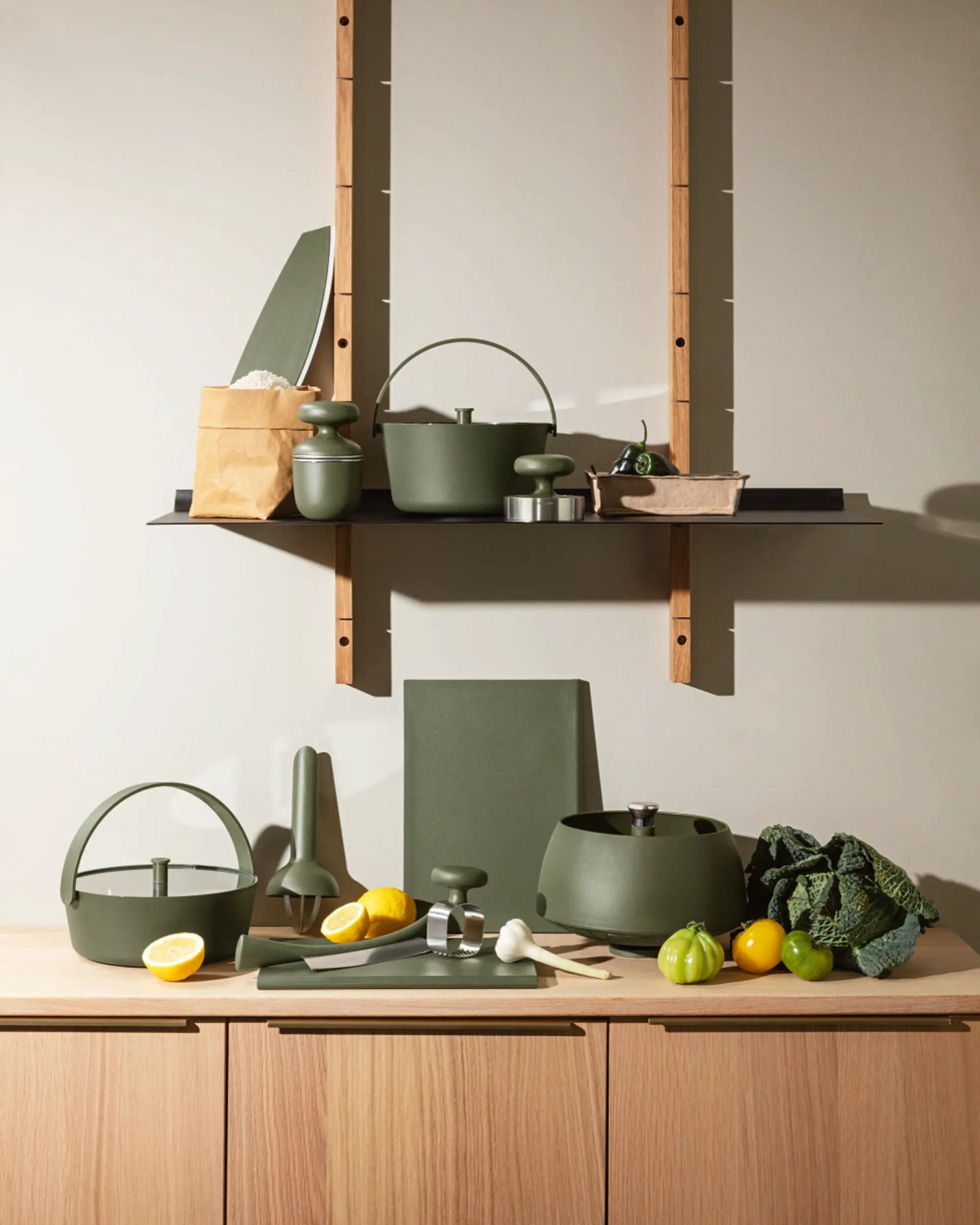 مكبس برجر إيفا سولو 531501، أداة خضراء