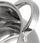 قدر فيسمان مع غطاء زجاجي، 16×10.5 سم / 2.1 لتر، مع علامة قياس، قدر من الفولاذ المقاوم للصدأ، سلسلة فيلينا