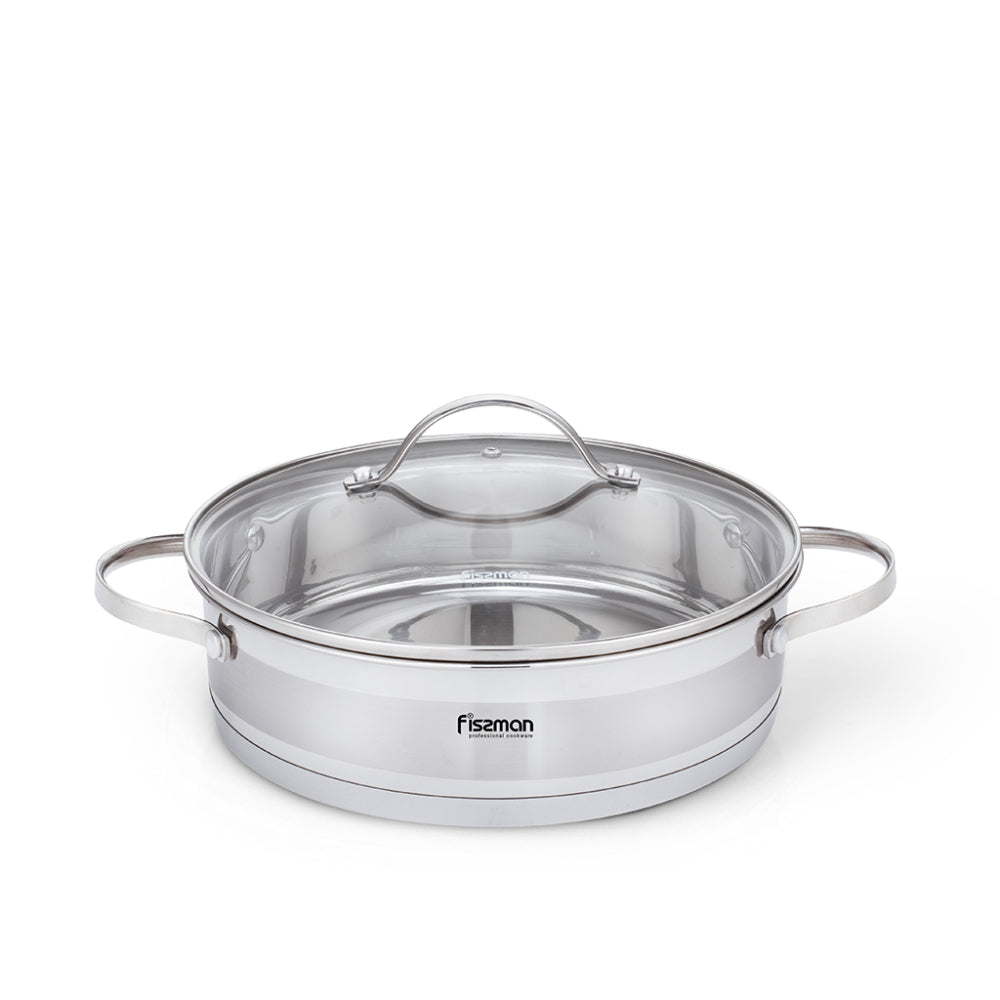 Fissman Stainless Steel Sauté pan 24 cm / 2.8 l Fabiana