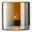 حامل شموع صغير LSA Amber Lustre Epoque