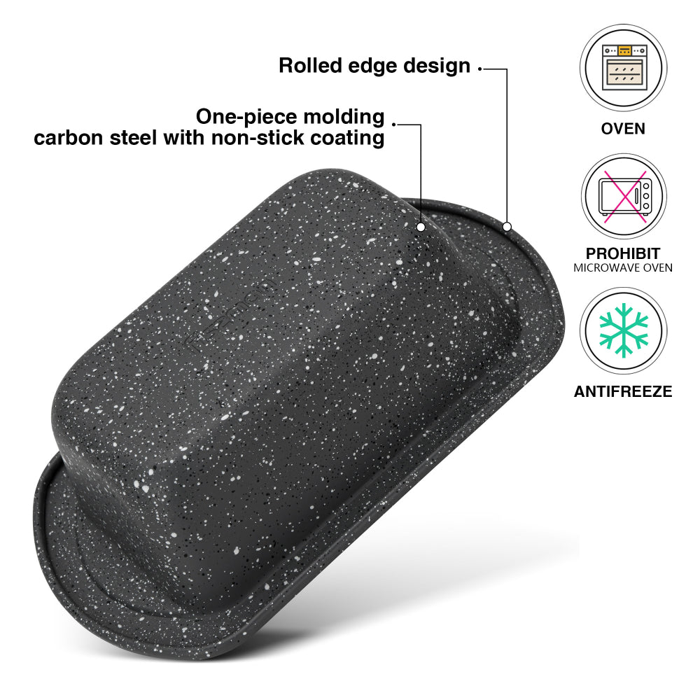 قالب خبز فيسمان 17 سم مصنوع من الفولاذ الكربوني مع طلاء غير لاصق