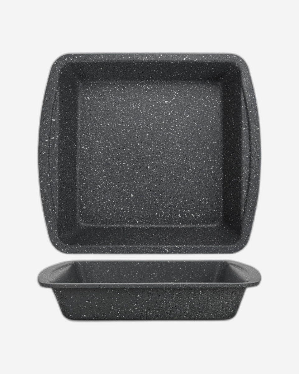 صينية مربعة من فيسمان، مقاس 26 سم، مصنوعة من الفولاذ الكربوني مع طلاء غير لاصق