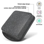 شواية فيسمان 35 سم من الفولاذ الكربوني مع طلاء غير لاصق