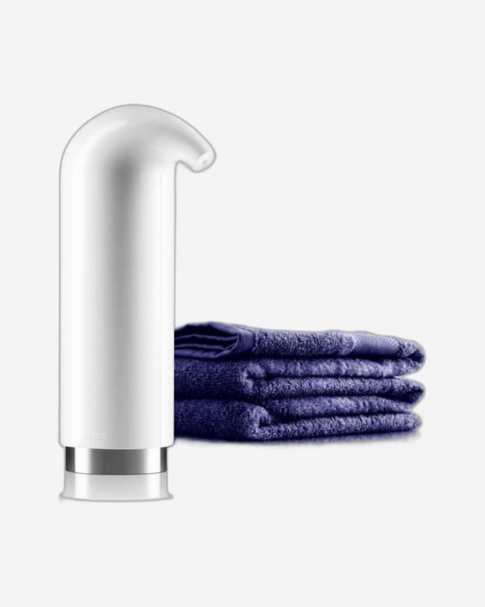 موزع صابون إيفا سولو 567892، مصنوع من النايلون الأبيض