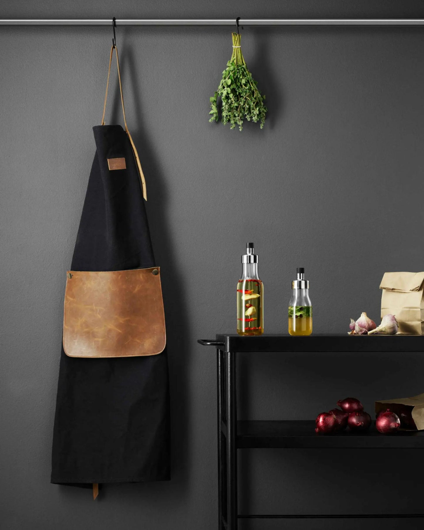 مئزر إيفا سولو 571113 من القماش والجلد