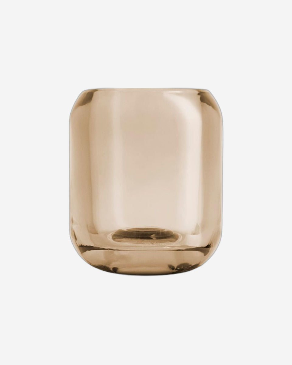 حامل شموع إيفا سولو 571368 2 على شكل بلوطة، لون كهرماني