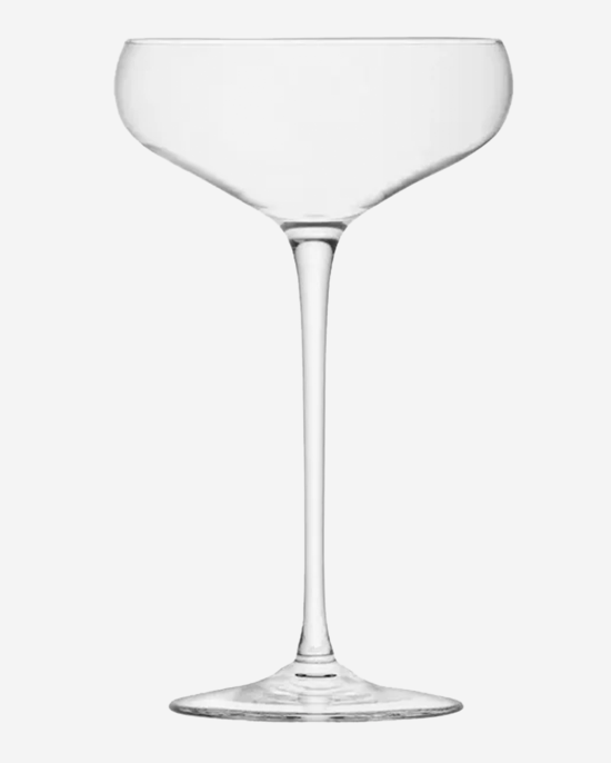 LSA Wine Champagne Saucer 300ml Clear x2