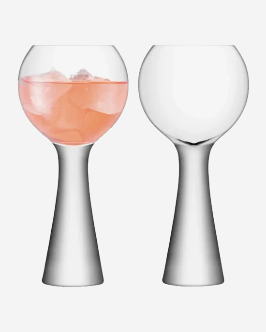 LSA Moya Wine Balloon 550ml Clear x2