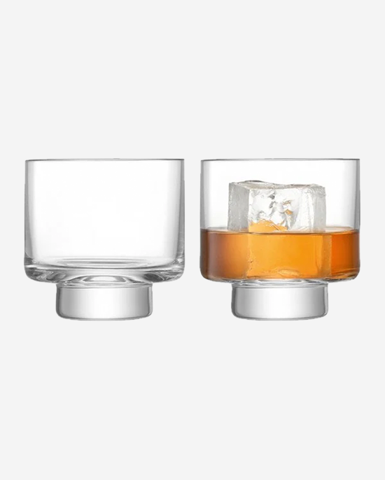 LSA Metropole Tumbler 300ml Clear x2