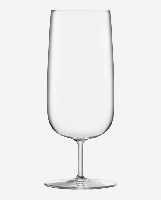 LSA Borough Pilsner Glass 440ml Clear x4