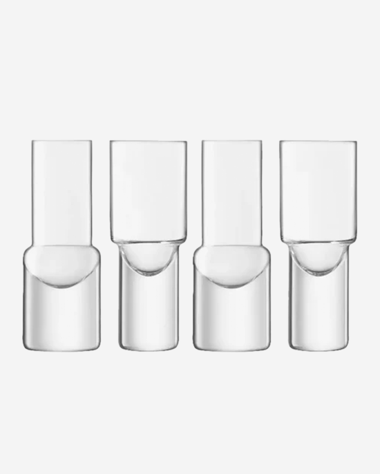 LSA Vodka Shot Glass 50ml Clear x4