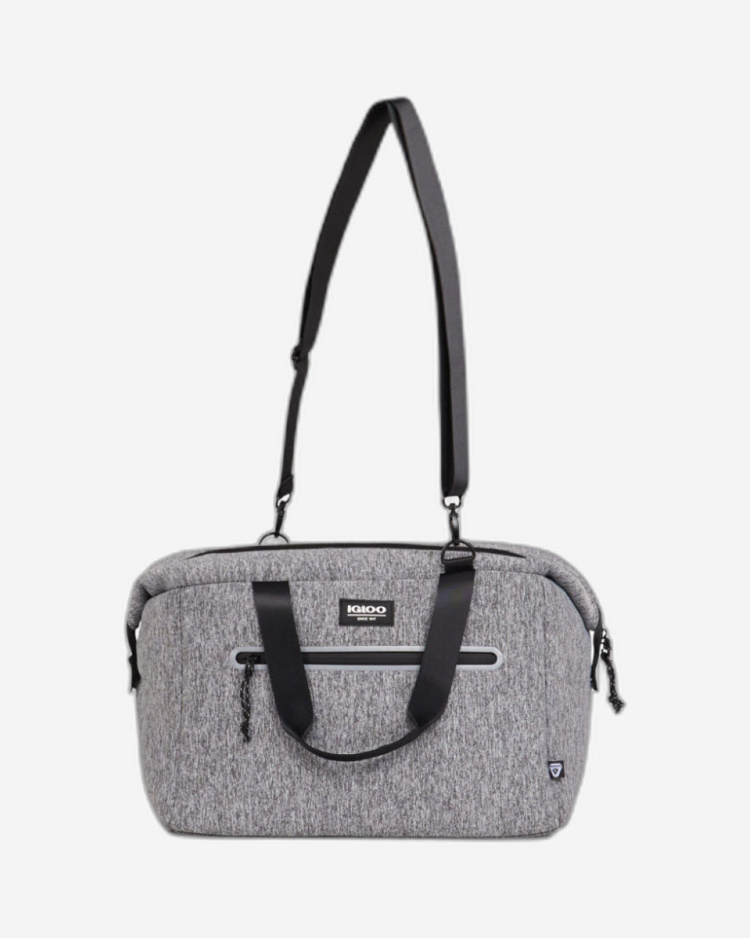 حقيبة تبريد كبيرة من إيجلو-موكسي، 30 علبة - رمادية