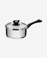 Since 1911 Made in Brazil Tramontina Solar Bakelite stainless steel saucepan with lid, long handle and tri-ply base, 24 cm 4.7 L