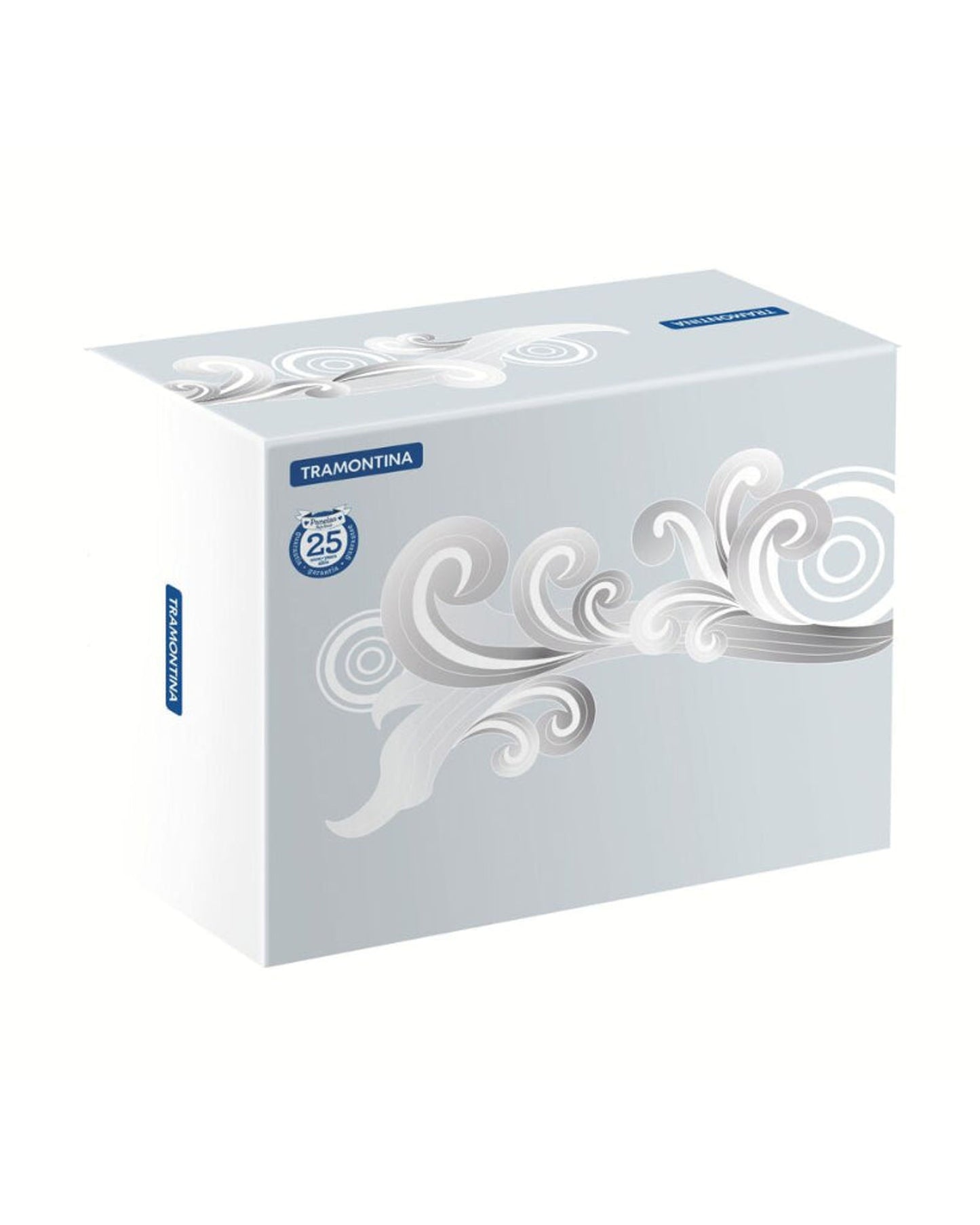 ترامونتينا منذ عام 1911، صنع في البرازيل، قدر ترامونتينا سولار من الفولاذ المقاوم للصدأ مع غطاء ومقبض طويل وقاعدة ثلاثية الطبقات، 24 سم، 4.7 لتر