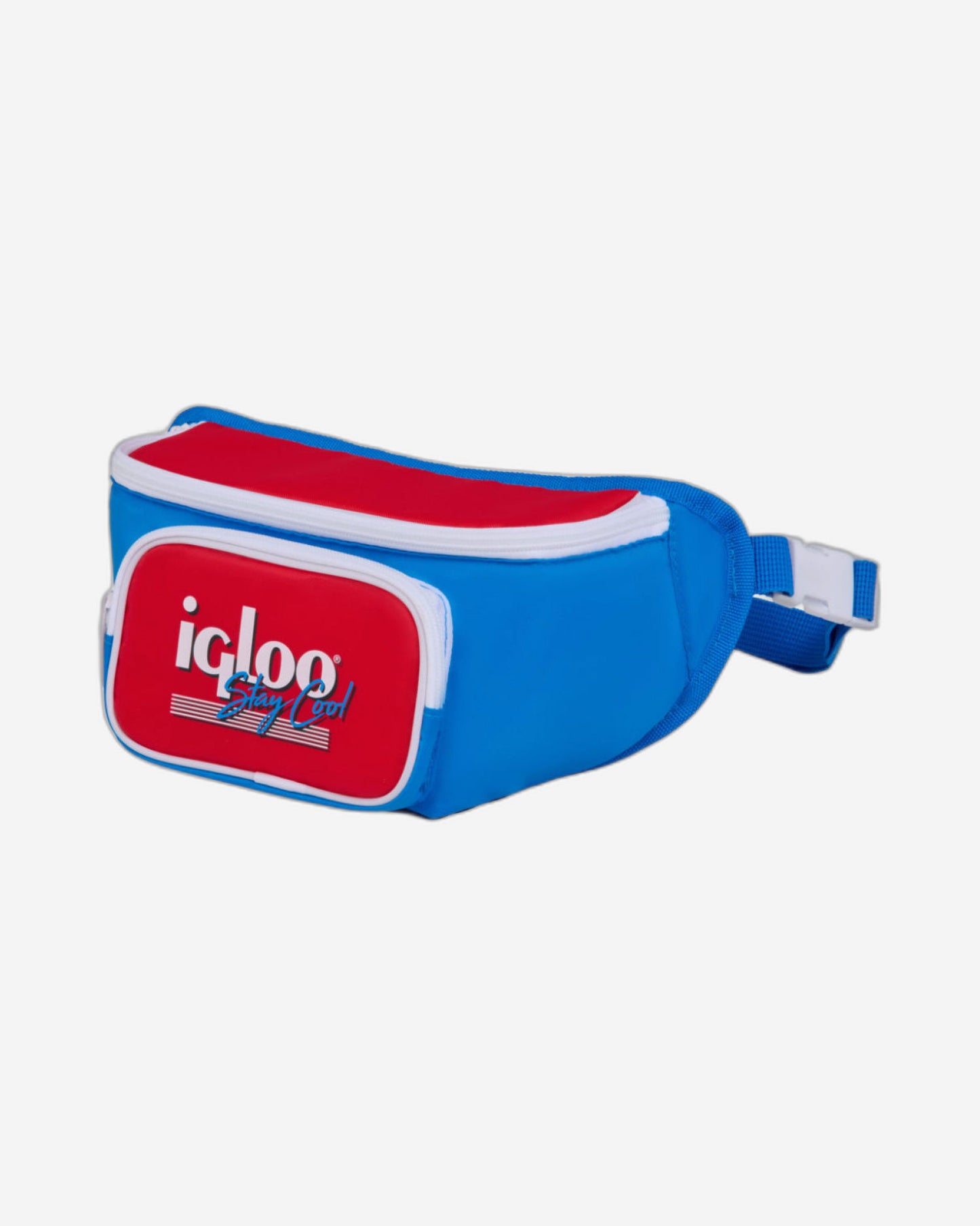 00063079-Igloo - حقيبة تبريد ريترو فانى باك - أحمر مرجاني
