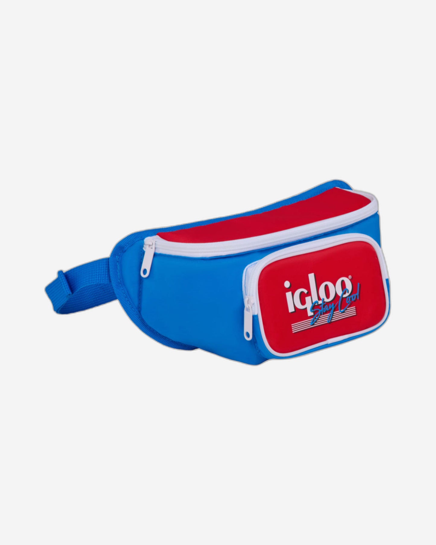 00063079-Igloo - حقيبة تبريد ريترو فانى باك - أحمر مرجاني