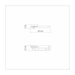 ترامونتينا منذ عام 1911، صنع في البرازيل، فتاحة علب من الفولاذ المقاوم للصدأ من ترامونتينا مارفيم