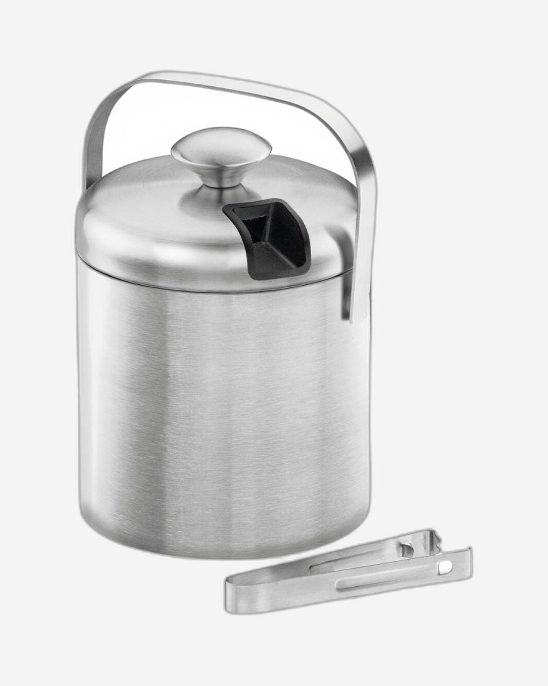 ترامونتينا منذ عام 1911، صنع في البرازيل، طقم دلو ثلج حراري من الفولاذ المقاوم للصدأ كوزموس من ترامونتينا، قطعتين